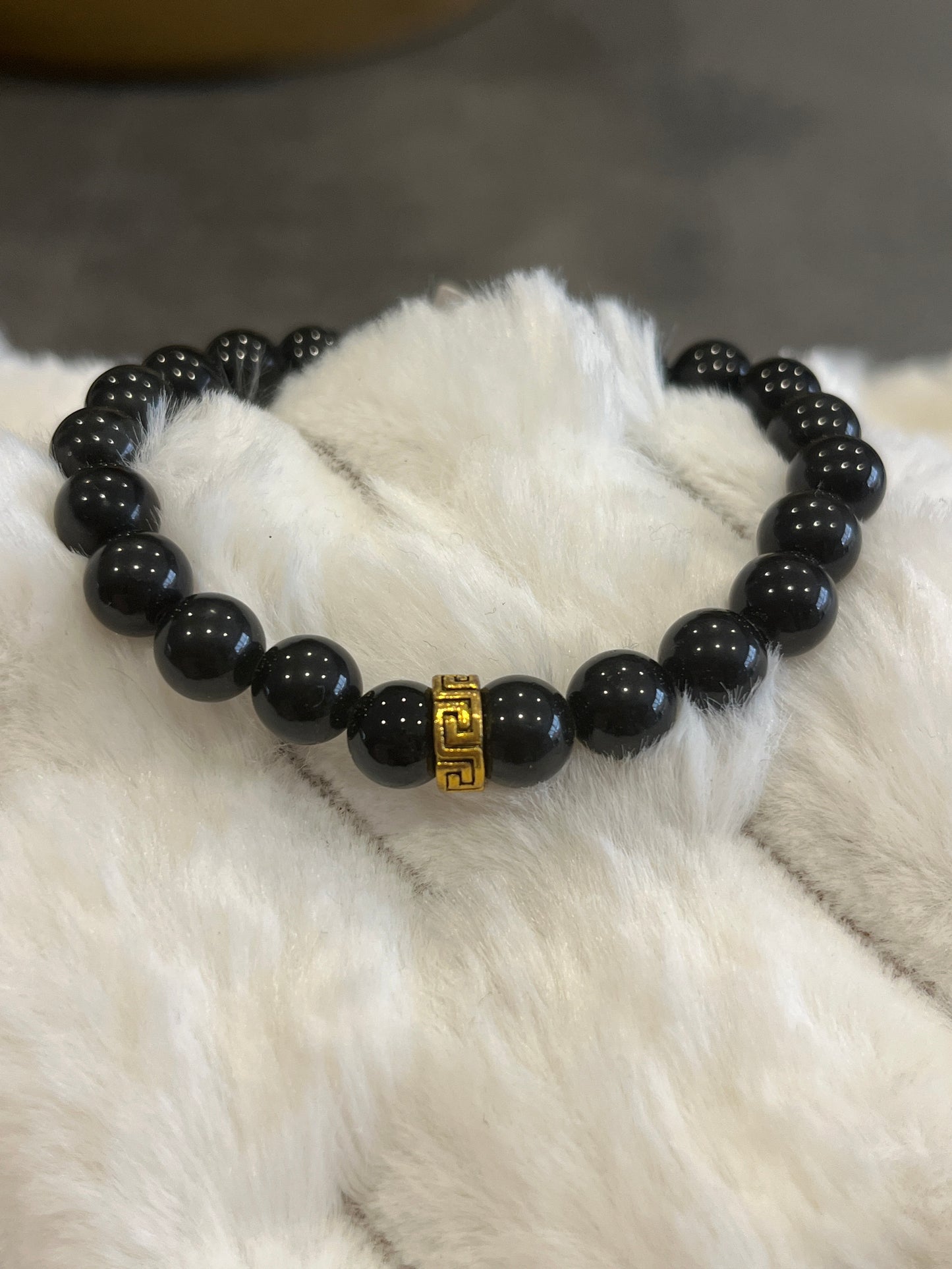 Obsidienne 8 mm