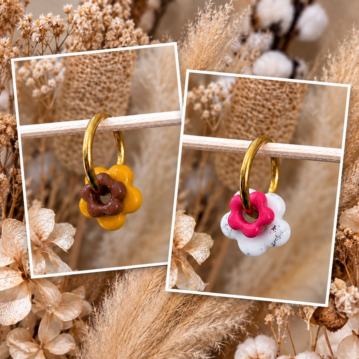 Duo Flora personnalisable - choisissez vos coloris