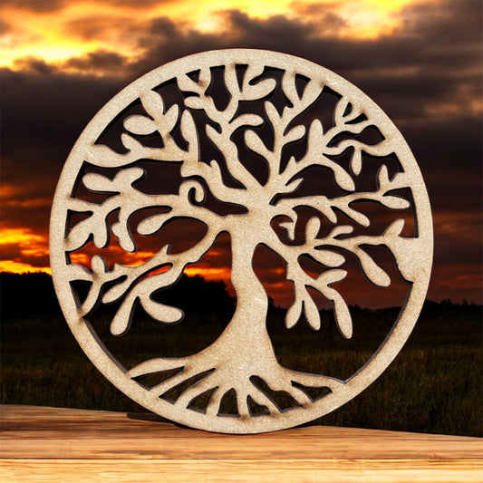 Plaque en bois