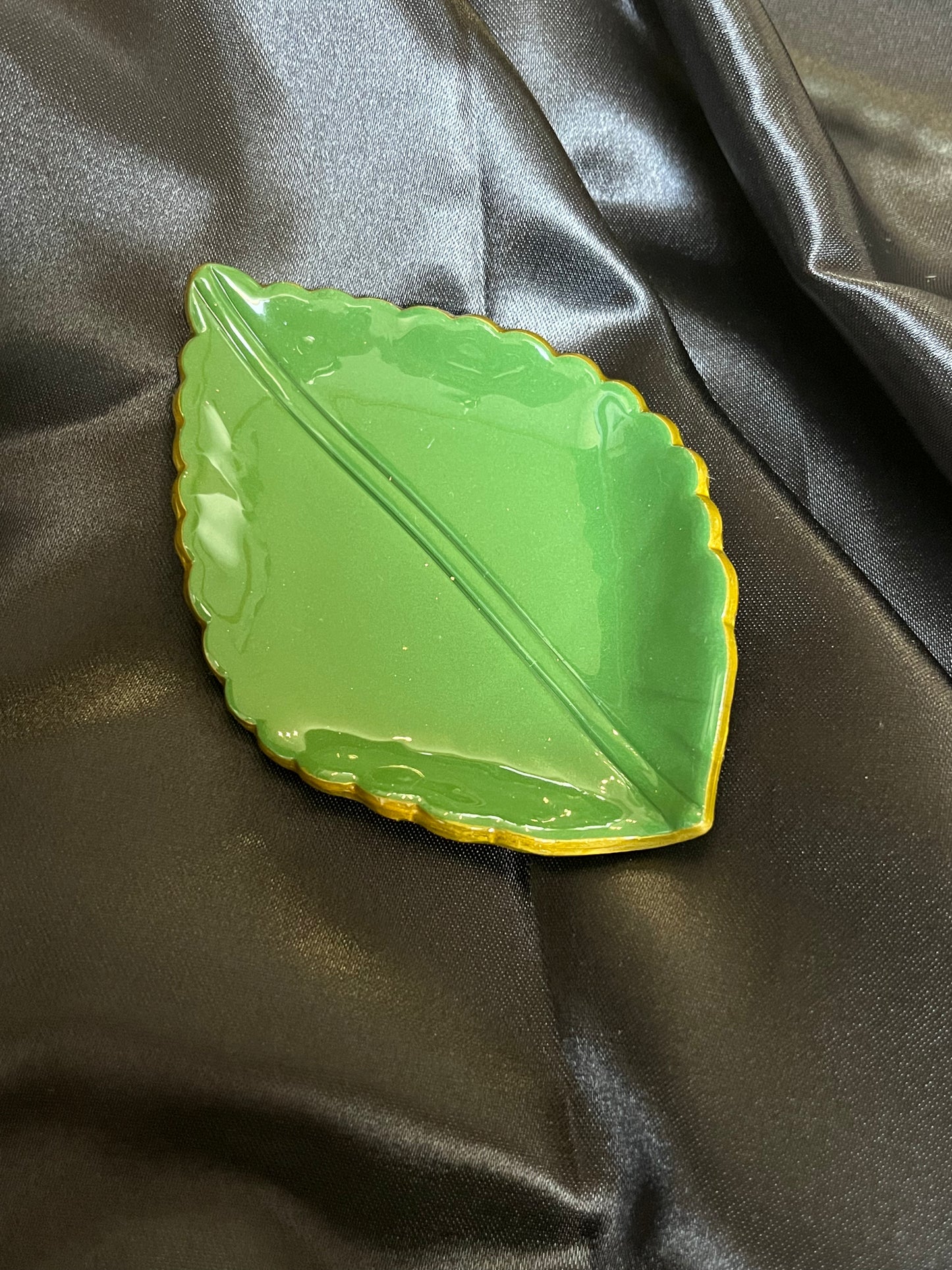 Coupelle feuille verte