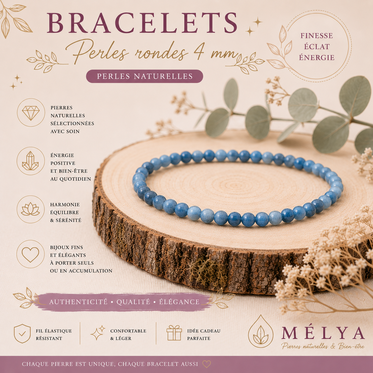 Les Bracelets 4mm