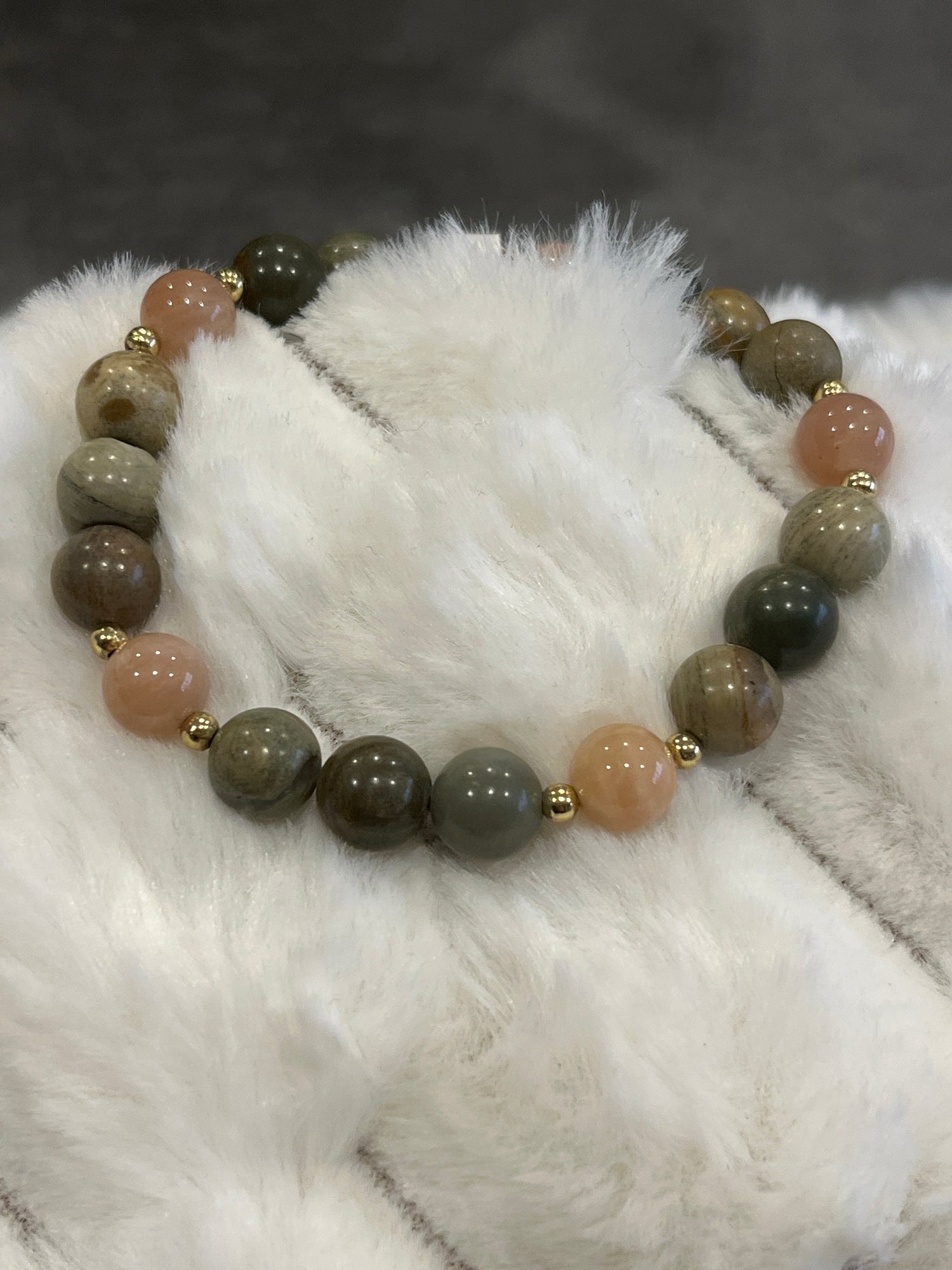 Bracelets en pierres naturelles 6, 8 et 10 mm