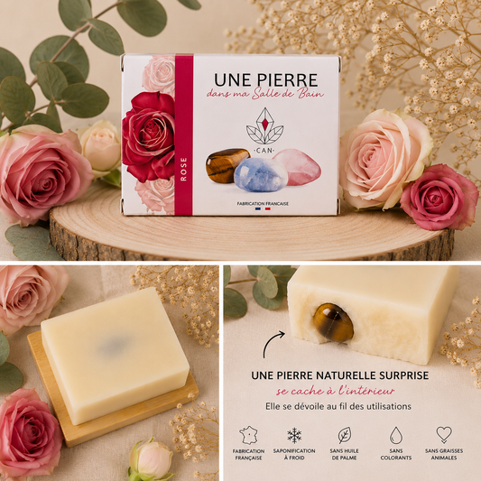Savon surprise senteur rose