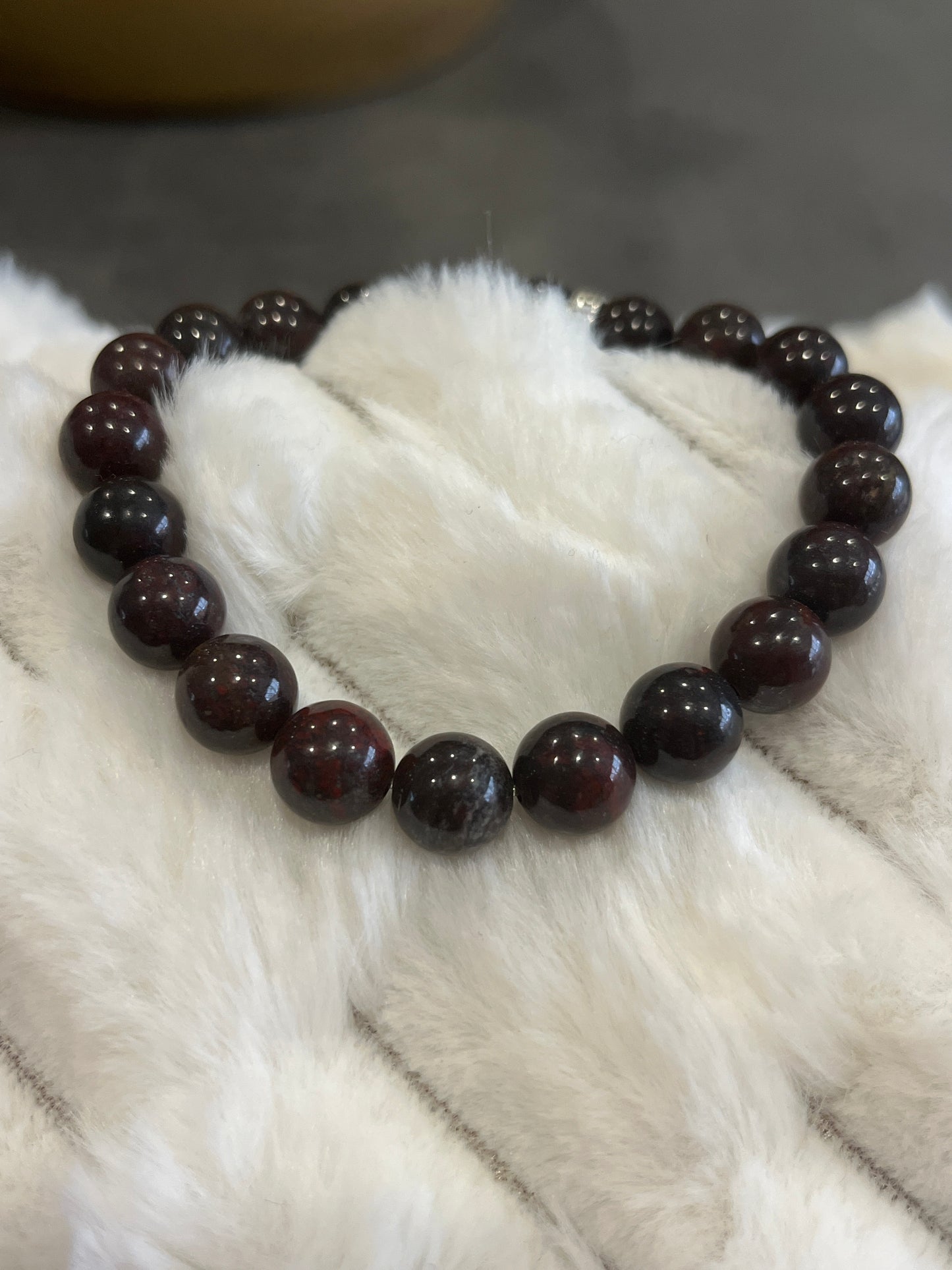 Jaspe arc en ciel 10 mm