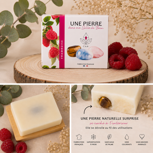 Savon surprise senteur framboise
