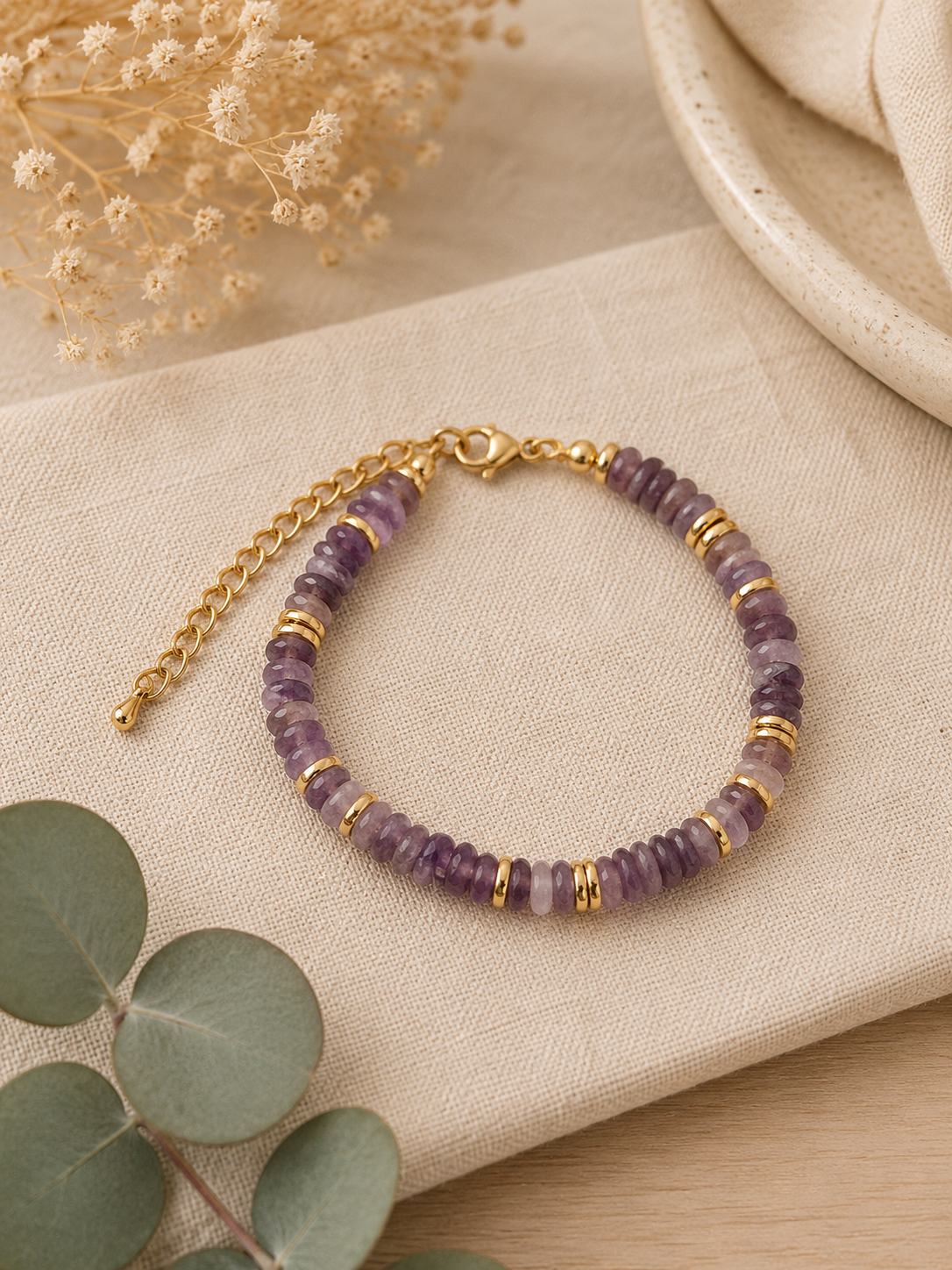 Bracelet Améthyste A