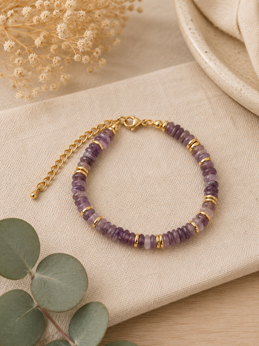Bracelet Améthyste A