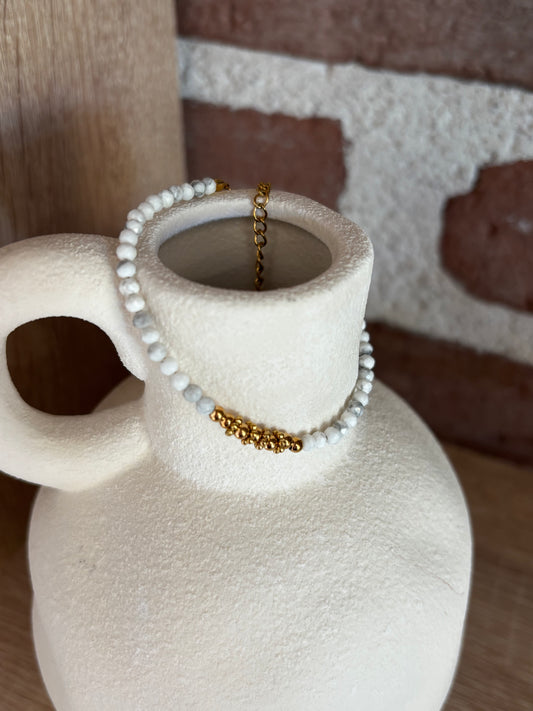 Bracelet Howlite A