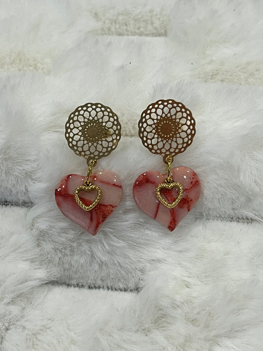 Boucles pendantes chic