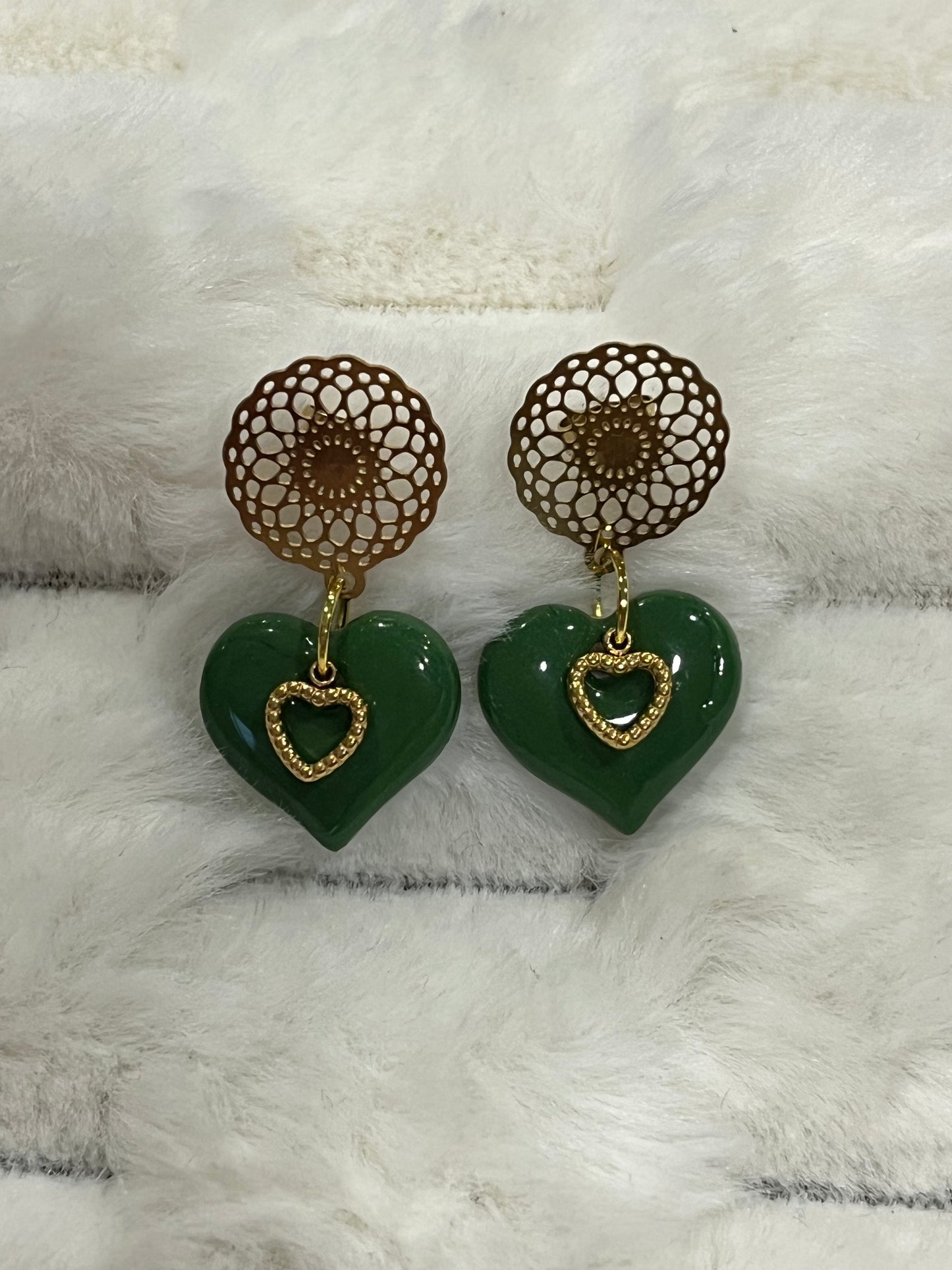 Boucles pendantes chic