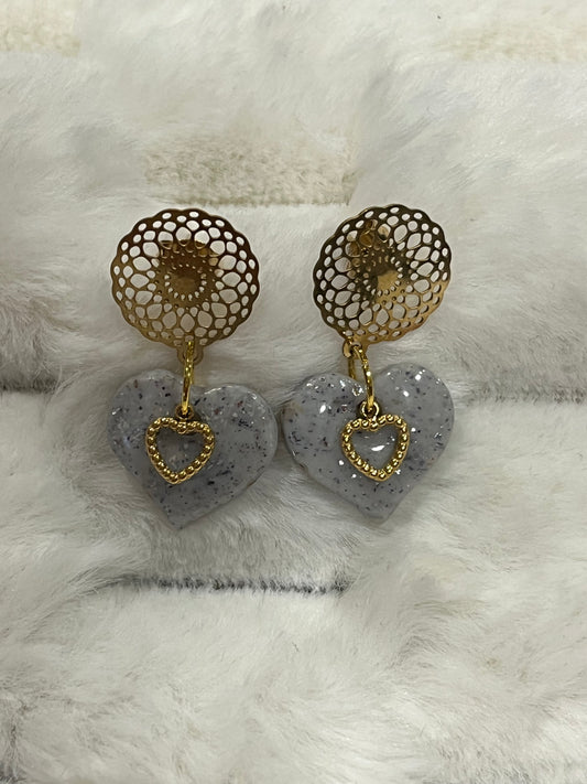 Boucles pendantes chic