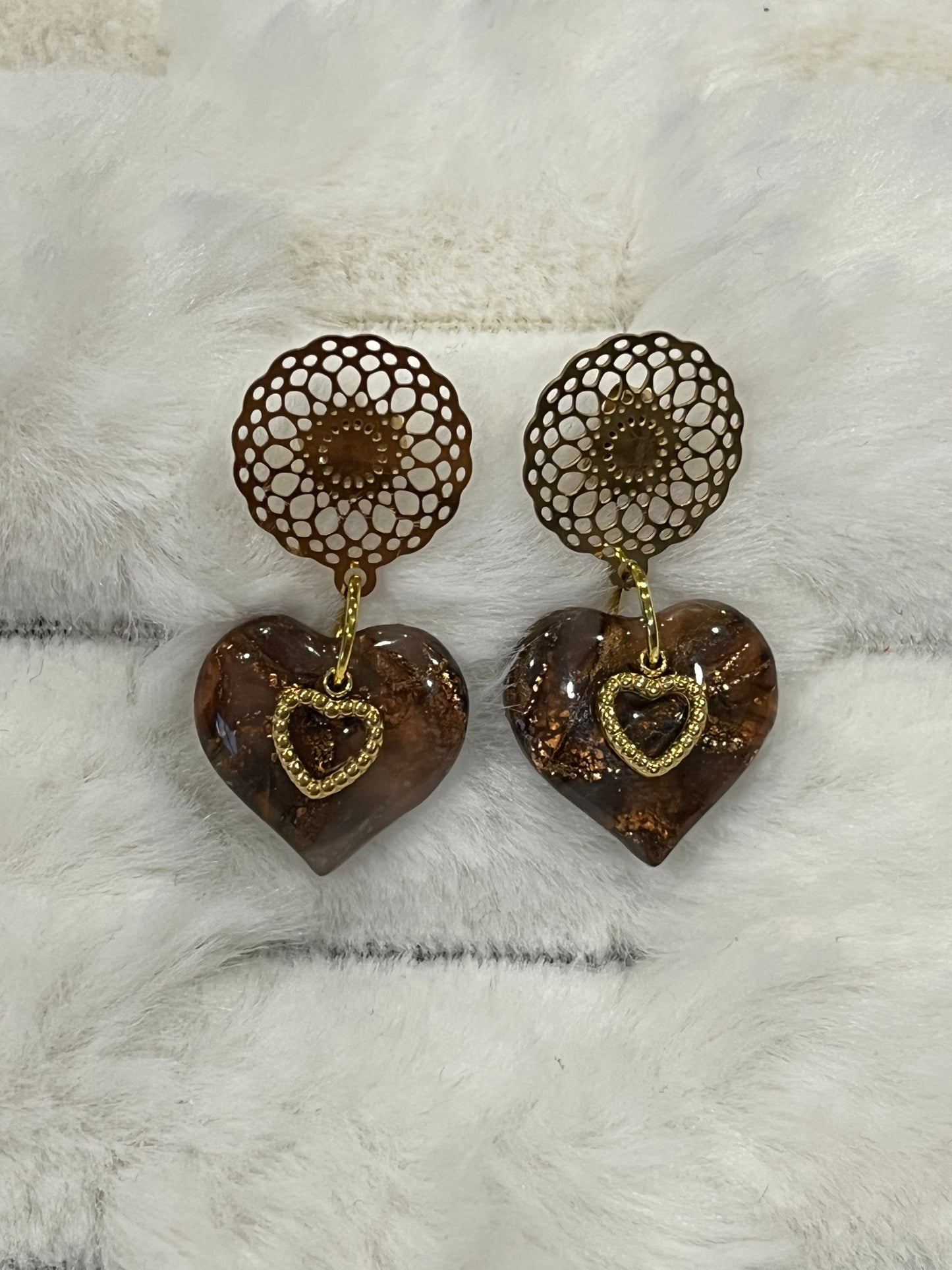 Boucles pendantes chic